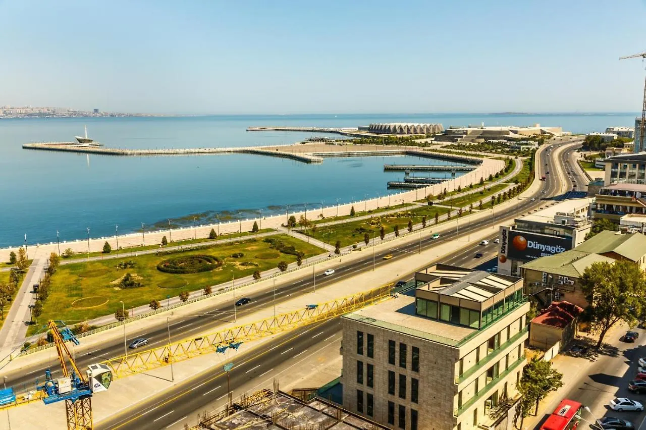 Sabah Residance Sea View 3 Bedroom Баку Апартаменты